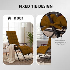DADDY COOL Multipurpose Extra Long Rocking Chair Cushion for Outdoor and Indoor/Chair pad for Home & Office Chair Filling 18 x 50 Inch Pack of 1 Dark Green (Only Cushion)
