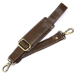 HAMMONDS FLYCATCHER Genuine Leather Bag Strap – Adjustable Shoulder Replacement for Stylish Bags - Matching Stitch - Brown