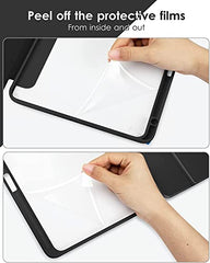 ProElite Case Cover for Apple iPad (A16) 11th/10th Generation (2025/2022), Transparent case Cover with Pencil Holder for iPad 11th/10th Gen 2025/2022, Grey