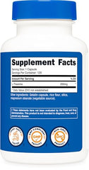 Nutricost L-Theanine 200mg; 120 Capsules - Double Strength