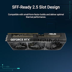 ASUS Dual GeForce RTX 5070 12GB GDDR7 OC Edition Gaming Graphics Card (NVIDIA Blackwell Architecture and DLSS 4, 2.5 Slot Design, SSF, PCIe 5.0, 3X DisplayPort 2.1b, 1x HDMI 2.1b, PRIME-RTX5070-O12G)