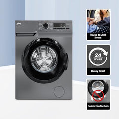 Godrej 9 Kg 5 Star with 5 Years Comprehensive Warranty, Steam Wash, Digi Inverter Motor, 1400 RPM Spin Motor, Fully Automatic Front Load Washing Machine (WFEON ZUS 9014 5.0 IDCRM GLWH, Glacial White)