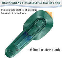 Portable Mini Steam Iron for Clothes, Compact Handheld Garment Iron for Home, Travel & Quick Ironing