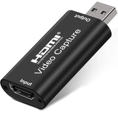 XIKKART USB 3.0 4K HDMI Video Capture Card 1080p 60fps Audio Video Capture Card, Game Capture Card, HDMI to USB 3.0 for Gaming, Streaming Device, Compatible with Nintendo Switch, PS3/4, Xbox