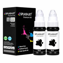 Splashjet GI71 Compatible Ink for CN Pixma G2020, G2021, G2060, G2730, G3020, G3021, G4770, G1020, G1730, G3730, G1730, G1737, G2770, G3770 Printers - (PGBK x 135gm) (C/M/Y x 70gm) Bottle Set - 502368