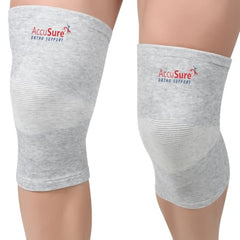 AccuSure Premium Knee Support for Men & Women –Compression Brace with 1-Year Warranty for Pain Relief, Arthritis, Injury Recovery, Sports, Running & Joint Stability -Small