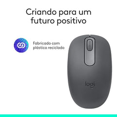 Logitech M196 Wireless Mouse, Graphite