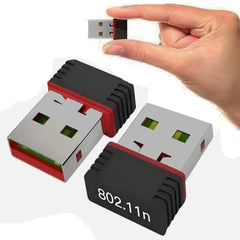 MLD 300Mbps USB WiFi Adapter, Wireless LAN Network Card Adapter Stick USB 2.0 Dongle for Desktop Laptop PC Windows 10 8 7 XP MAC OS MWA-101 (Plug-and-Play for Windows 10) -4Pcs