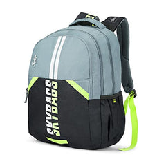 Skybags Pace 30L Laptop Backpack (Upto 15.6"), 3 Compartments, Black