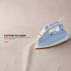 Usha Goliath Spray Tech 1200Watt Dry Iron with Water Spray Feature | Double Coated Golden Non Stick Soleplate for Longer Durability | 360° Swivel Cord | 2 Years Warranty | (Blue & White)