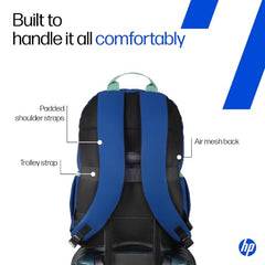HP Campus Core 16 Laptop Backpack - Blue