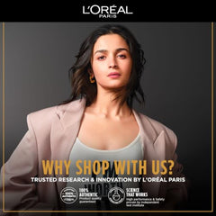 L'Oreal Paris Hyaluron Moisture Shampoo Refill - Hyaluronic Acid, 500ml | 500ml refill for dry, dehydrated hair. Provides 72 hours hydration, leaving hair soft, shiny, & bouncy. Ideal for daily wash.
