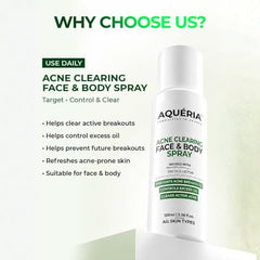 Aqueria Oil Control 3% Niacinamide French Face Serum for Oily & combination Skin with 2% BHA | Oil Free & Non Comedogenic Mattifying Anti Acne Serum | Fades Acne Marks & Reduces Dark Spots | Reduces Blackheads, Excess Oil & Bumpy Texture | Lightweight &…