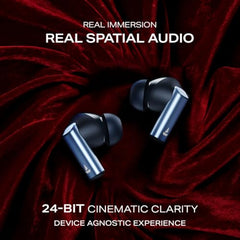 boAt Airdopes Prime 701 ANC, 46dB Hybrid ANC, 50Hr Battery, Real Spatial Audio,Multidevice Connect,App Support, Bluetooth Earbuds, TWS Ear Buds Wireless Earphones with mic (Titanium Blue)