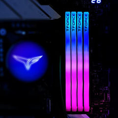 TeamGroup T-Force Delta RGB 2x16GB 7200MHz (7200MT/s) CL34 White 32GB DDR5 RAM Kit, Desktop Gaming Memory, Metal Heatsink, ARGB Sync, ECC, XMP 3.0/EXPO, For Intel/AMD CPU, High Performance Low Latency