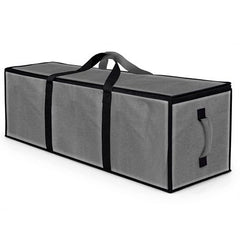 Storite 81 L Jumbo Super-Size Nylon Heavy Duty Underbed Storage Bag | Moisture Proof Multi-Purpose for Toys/Blankets/Clothes/Moving Bags With Strong Handles Rectangular (87x26x36 CM) - Teal