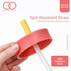 ONE & ONLY Kids Stainless Steel Tumbler 350ml SUS304 Water Sipper Cup