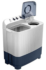 Samsung 7 kg, 5 star, Semi Automatic Top Load Washing Machine (WT70M3000UU/TL, Air Turbo Drying, LIGHT GRAY, 5 Year Warranty on Wash Motor)