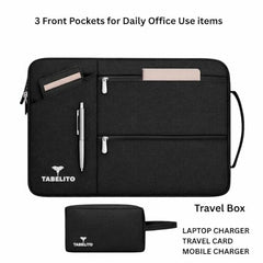 Tabelito® Hybrid 13.3 inch Laptop Bag Sleeve Cover with Box HP/Dell/Accer/Apple/Asus/Lenovo/Ultrabook/Razer Etc.-Blue 13.3 INCH