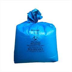 HEAN Bio Hazard Waste Disposal Bags, 20x24 inch, 75 Micron, Bio Medical Garbage Bags (Yellow - 10)