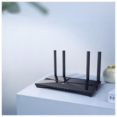 TP-Link Archer AX23 AX1800 Dual-Band Wi-Fi 6 Router (1800 Mbps Speed Gigabit Wireless | Beamforming OFDMA | Next-Gen Platform Dual-Core CPU | One Mesh Easy Setup) Black