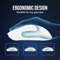 Aula SC580X Tri Mode Gaming Mouse, PAW3325 Sensor, 10000DPI, 1000Hz