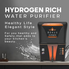 AQUA D PURE 4 in 1 Zinc + Copper + Alkaline Ro Water Purifier With Inbuilt TDS Adjuster, RO, UV, UF and Auto Shut Off Function, 12L, 10 Stage Purification Method, Black