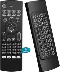 ETZIN Mini Wireless Keyboard,H20 with Touchpad, Colorful Backlit Small Wireless Keyb-oard,Full Size Touchpad, Handheld IR Remote Keyboard for Android TV Box Windows etc (EPL-600KM)