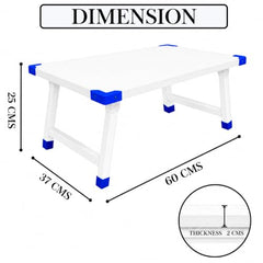 Eduway Multipurpose White Board Study Laptop Table for Student | with Adjustable Height Bed Table for Kids | Portable Laptop Table for Home, Office & Presentation | Include with 1 Marker & 1 Duster