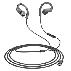 ZORBES® Wired Open Ear Earbuds Headphones Type C Ear Hook Headset with Mic