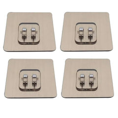 Shivstor 15 Pack Self Adhesive WallHook Heavy DutyHook for Hanging Without Drilling Transparent Nail Free StickyHook Strong Wall Hanger Set of 15 FlowerHook for Kitchen Bathroom Home Storage