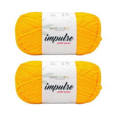 WOAFASHIONS - World of Arts Impulse Hand Knitting & Crochet Yarn, Premium Acrylic, 4 : Medium (Anchor Grey) (100gms / 3.5oz / 200mtr / 218yds)