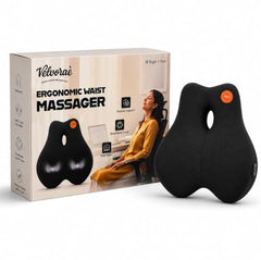 Velvorae Ergonomic Back Massager with Back Support Cushion