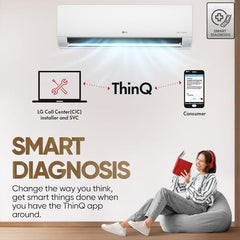 LG 1.5 Ton 3 Star Hot & Cold, DUAL Inverter Split AC (Copper, Convertible 5-in-1, VIRAAT Mode, 4 Way Swing, HD Filter with Anti-Virus Protection, US-H19VNXE, White)