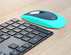 Oboe Silicone Case Cover Protective Skin Compatible With Apple Magic Mouse 1/2 and Magic iPad Mouse (Black)