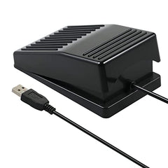 HUYAN FS22-P USB Single Foot Switch Multifunctional Customized Foot Pedal Photoelectric Switch for Image Acquisition Music Game Control