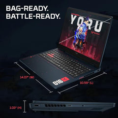 HP Smartchoice HyperX OMEN 15, AMD Ryzen 7 260, 8GB-RTX 5050, 24GB DDR5 (Upgradeable), 1TB SSD, 180Hz, 2.5K, 500 nits, 3ms RT, 15.3''/38.9cm, Win11, Office24, Black, 2.42kg, gb0038AX, AI Gaming Laptop