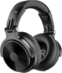 OneOdio Wireless Bluetooth Headphone, Minimum Latency for Gaming, DJ Mixing (Clear)