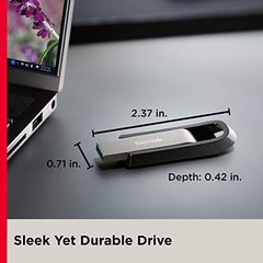 SANDISK Extreme Pro 1TB, USB 3.2, Solid State Flash Drive, Upto 420MB/s Read & 380MB/s Write (SDCZ880-1T00-G46)