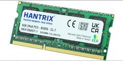 Hantrix 4GB DDR3 1333MHz Laptop RAM | 2RX8, PC3-10600S 1.5v, SO-DIMM Memory Module, For Notebook PCs, High-Speed DDR3 Upgrade