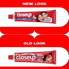 Close Up Toothpaste | Long lasting 18 Hours Of Fresh Breath & White Teeth - 600g (Pack of 4)