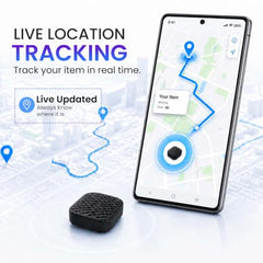 MAK Smart Finder Bluetooth Tracker for Android, Find Keys, Wallet, Luggage, Bags & Personal Belongings, Black
