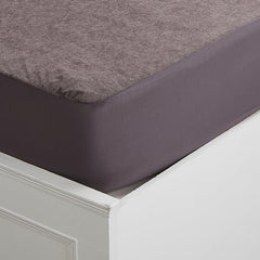 Amazon Brand - Solimo Water Resistant Polyester Mattress Protector, Single Bed Size (72x36 inch), Coffee