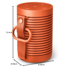Bang & Olufsen Beosound Explore - Wireless Outdoor Bluetooth Speaker, IP 67 Dustproof and Waterproof, BornFire Orange