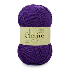 Ganga Acrowool Desire 100% Acrylic Aran Weight Yarn (Pack of 1 ball - 100g) – approx. 200mtr Premium Knitting & Crochet Yarn for Winter Sweaters, Scarves, Blankets | Medium Weight 4, UK 5 (5.5mm) Needle & UK 3 (6.5mm) Hook | Hypoallergenic, Hand Wash…