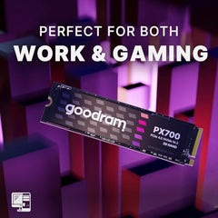 Goodram PX700 SSD SSDPR-PX700-01T-80 SSD M.2 1.02 To PCI Express 4.0 3D NAND NVMe
