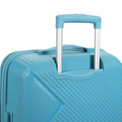 Kamiliant by American Tourister ATHER | Printed Trolley Bag Set of 3 (55+68+79 cms) for Travel|Hard Case Polypropylene (PP) Suitcase|360° 8-Wheel Spinner Luggage Trolley|Combination Lock | Black