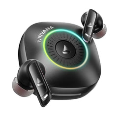 boAt 2026 Launch Nirvana Crown, Sonic ARC, LEDs, Haptic Feedback,50dB Hybrid ANC,Spatial Audio, 6 Mic ENx, App Support, v6.0 Bluetooth Earbuds, TWS Ear Buds Wireless Earphones with mic (Blazing Red)