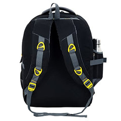 ROZEN 46 cms School Bag Class 5-12 Large 4 partition Laptop Collage Office Travel Backpack Unisex (GREY)