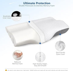 TEKCOOL Cotton Orthopedic Coccyx Cushion For Tailbone Pain Car SeatCushions For Chair Tailbone Pillow For Sitting SeatCushion For Car Driving Seat Sitting Pillow Coccyx Seat Cushion For Chair (Black)'